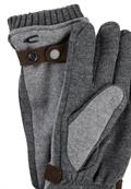 Strickhandschuhe mit Fleecefutter grey melange