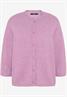 Strickjacke 3/4 Arm und Knöpfe lilac melange