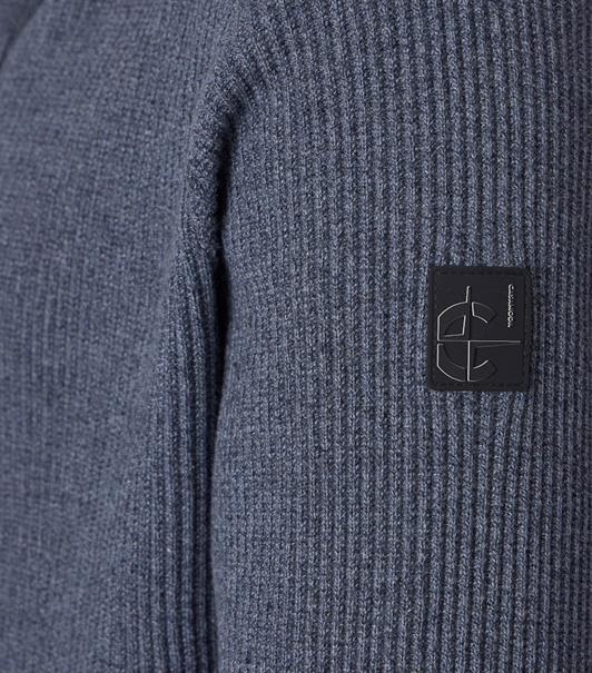 Strickjacke anthrazit