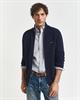 Strickjacke aus Baumwoll-Piqué evening blue