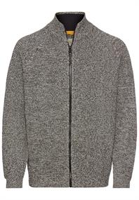 Strickjacke aus Baumwolle dusty khaki