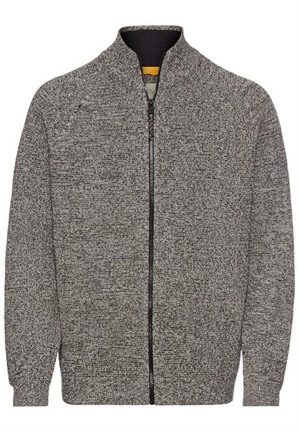 Strickjacke aus Baumwolle dusty khaki