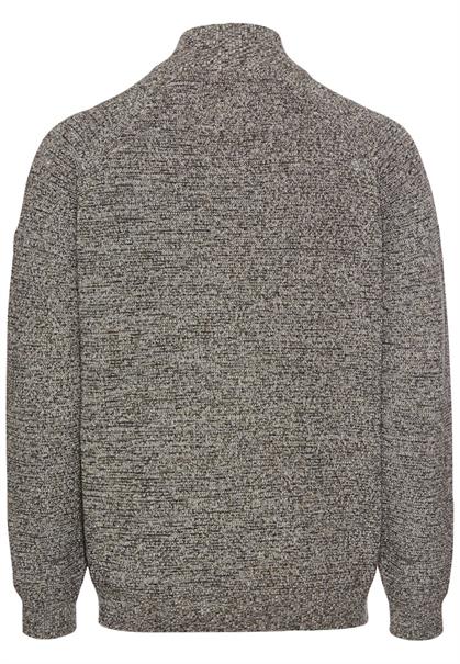 Strickjacke aus Baumwolle dusty khaki