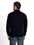 Strickjacke aus Baumwolle sky captain blue