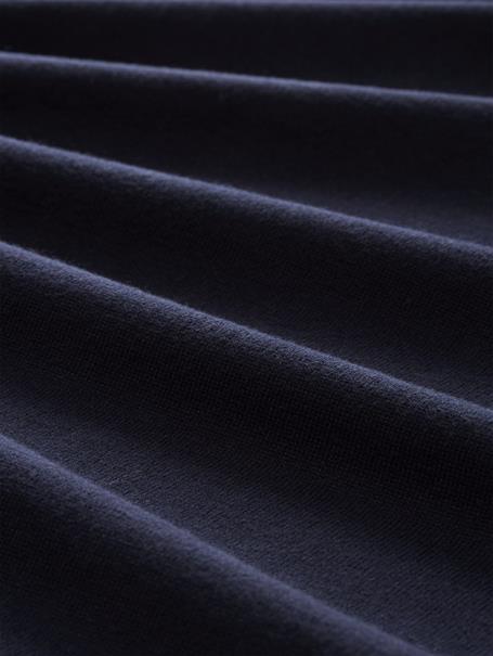 Strickjacke aus Baumwolle sky captain blue