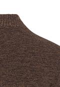 Strickjacke aus einem soften Baumwollmix dark brown