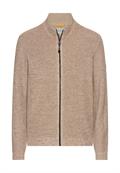 Strickjacke aus einem soften Baumwollmix oatmeal