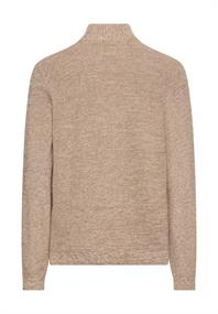 Strickjacke aus einem soften Baumwollmix oatmeal