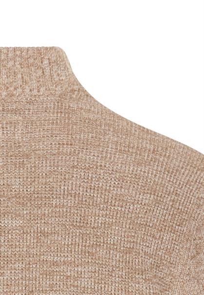 Strickjacke aus einem soften Baumwollmix oatmeal