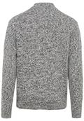 Strickjacke aus einem soften Baumwollmix stone gray