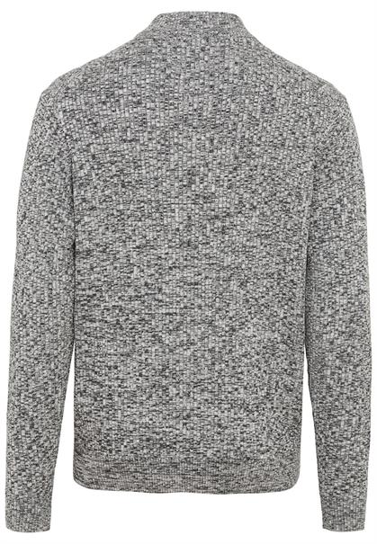 Strickjacke aus einem soften Baumwollmix stone gray