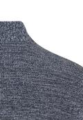 Strickjacke aus einem soften Baumwollmix tinted blue