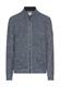 Strickjacke aus einem soften Baumwollmix tinted blue