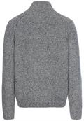 Strickjacke aus nachhaltiger Merinowolle rock grey