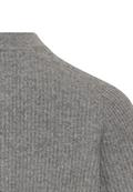 Strickjacke aus reiner Lammwolle grey melange