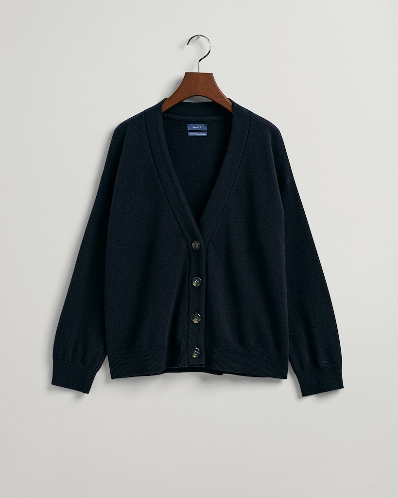 Gant Damen Pullover 4802118 Evening Blue - cardigan