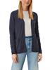 Strickjacke aus Viskosemix blau