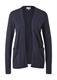 Strickjacke aus Viskosemix blau
