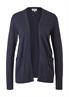 Strickjacke aus Viskosemix blau