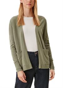 Strickjacke aus Viskosemix olive