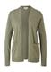 Strickjacke aus Viskosemix olive