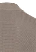Strickjacke aus zertifiziertem organic Cotton rock grey
