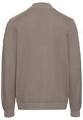 Strickjacke aus zertifiziertem organic Cotton rock grey
