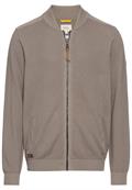Strickjacke aus zertifiziertem organic Cotton rock grey