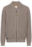 Strickjacke aus zertifiziertem organic Cotton rock grey