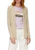 Strickjacke beige