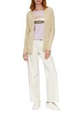 Strickjacke beige