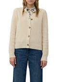 Strickjacke beige