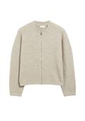 Strickjacke beige