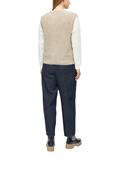 Strickjacke beige