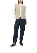 Strickjacke beige