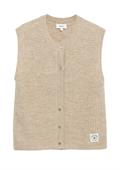 Strickjacke beige