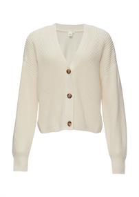 Strickjacke beige