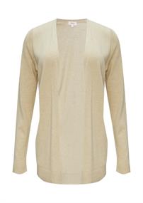 Strickjacke beige