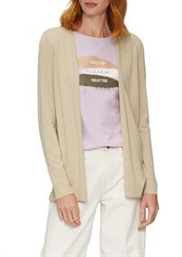 Strickjacke beige