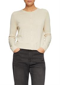 Strickjacke beige