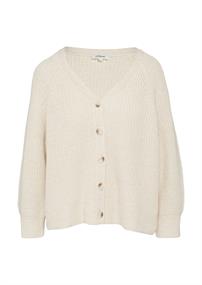 Strickjacke beige