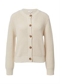 Strickjacke beige