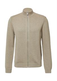 Strickjacke beige