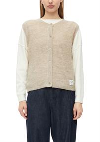 Strickjacke beige