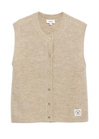 Strickjacke beige