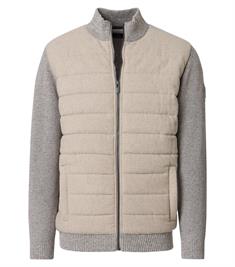 Strickjacke beige
