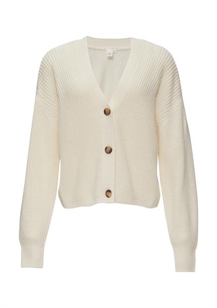 Strickjacke beige