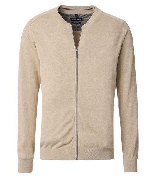 Strickjacke beige