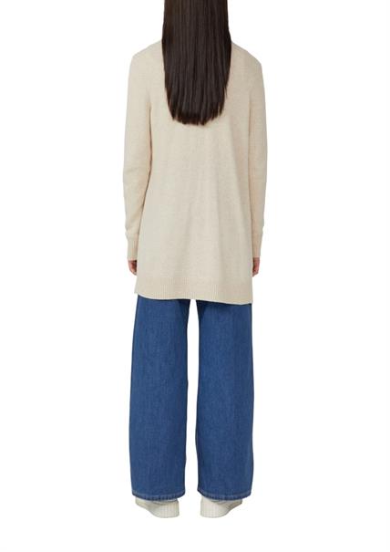 Strickjacke beige