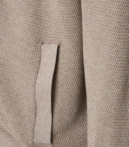 Strickjacke beige